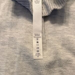 Lululemon Athletica Light Gray Long Sleeve Dress. Keep it cozy